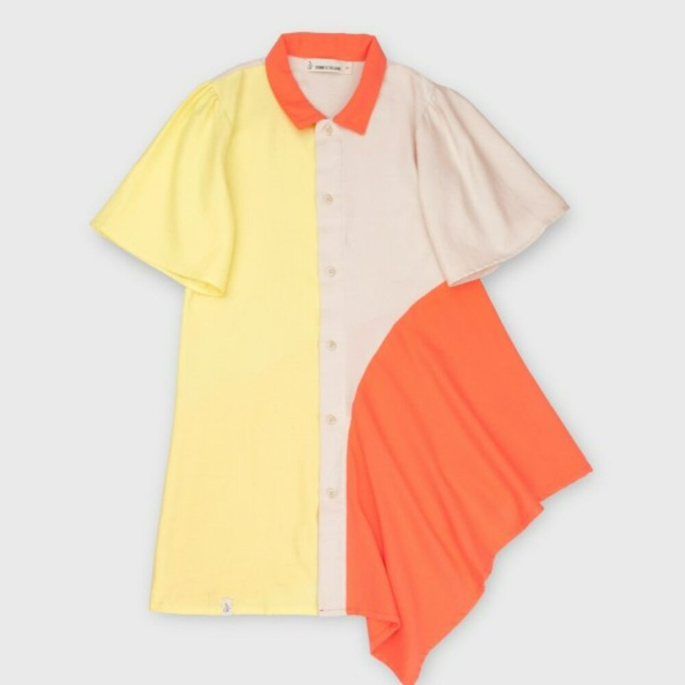 Bonnie & The Gang Willa T-shirt Dress in Yellow size 18-24Months-NEW